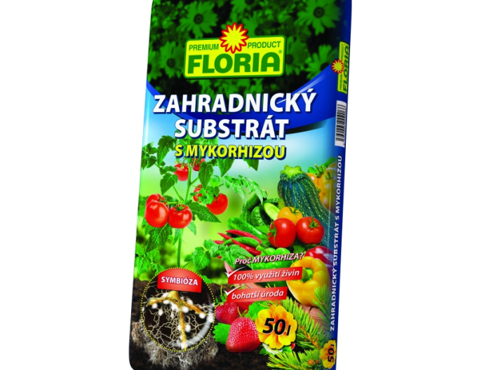Floria - Gartenbausubstrat mit Mykorrhiza 50l
