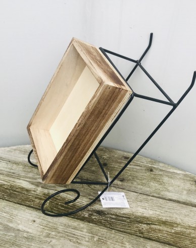 Dekorativer Metallschlitten