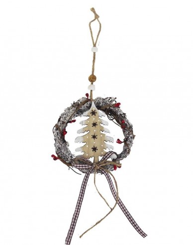 Dekorativer Kranz zum Aufhängen