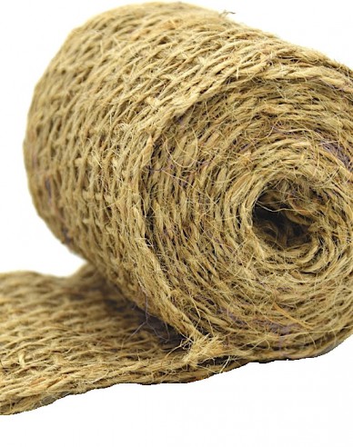 Juteband natur 6cmx1m Meter Meterware