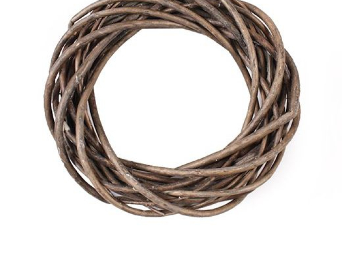 Weidenkranz braun 25cm