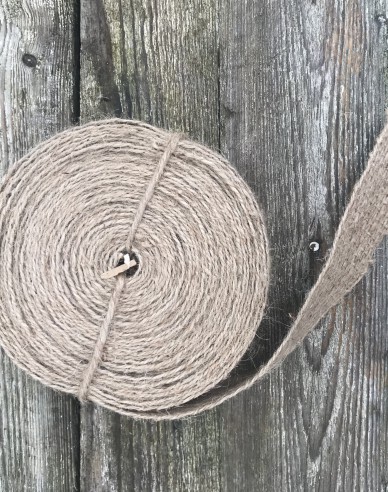 Juteband braun 3cmx10m