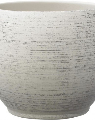 Keramischer  Pflanztopf creme Alberta