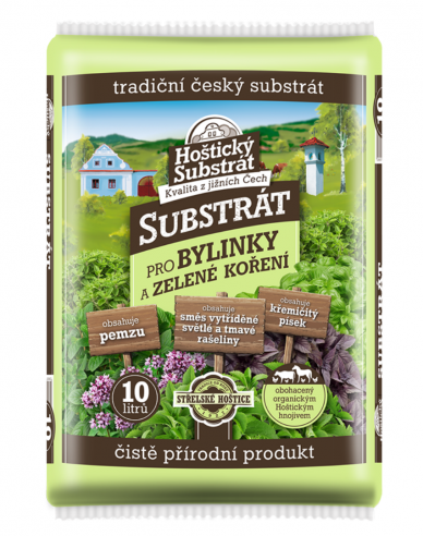 Hoštický Substrat für Kräuter 10l