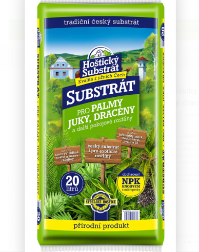 Hoštický Substrat für Palmen, Yuccas, Dracenen 20l