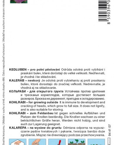 Kaleraba-Samen Purpuran F1