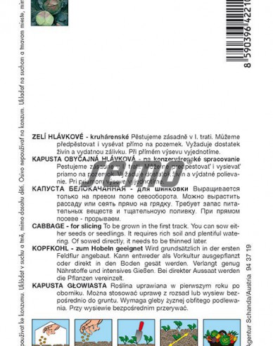 Semo Weißkohl  Pourovo Spät