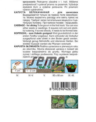 Semo Weißkohl  Megaton F1