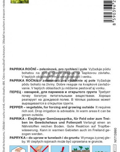 Semo Paprika Slovanus F1