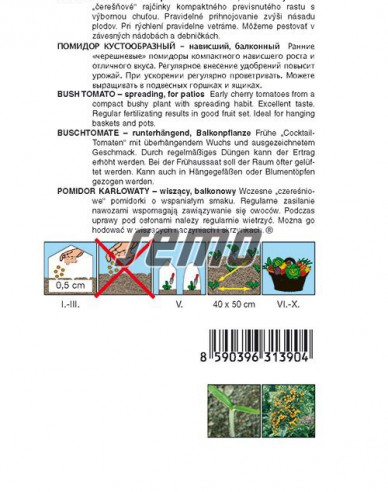 Semo BuschtomateTumbling Tom YELLOW