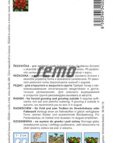 Semo Radieschen Granat