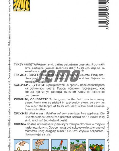 Semo Gelbe Zucchini Goldline F1