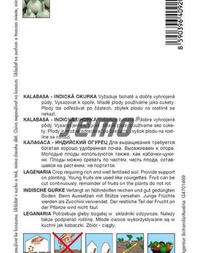 Semo Flaschenkürbis Birdhouse Bottle