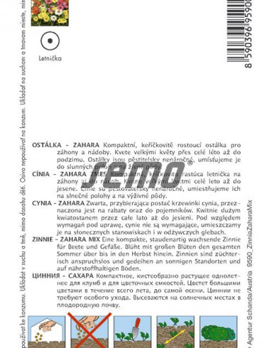 Semo Zinnie Zahara mix