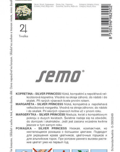 Semo Margerite Silver Prinzess