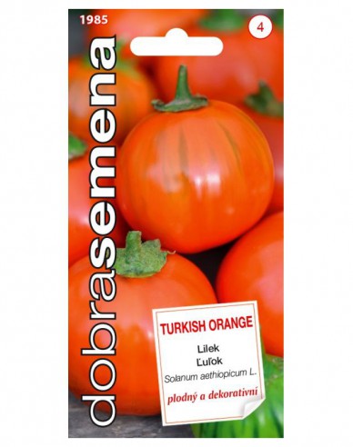 Dobrá semená  Aubergine Turkish Orange