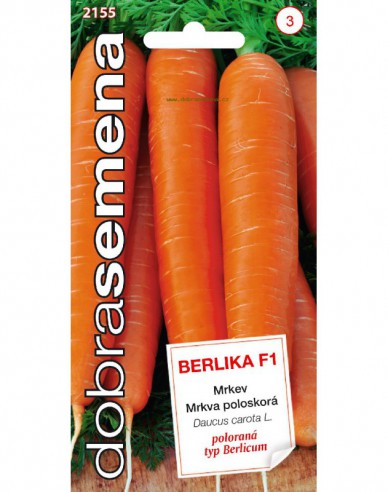 Dobrá semená Karotte Berlika F1