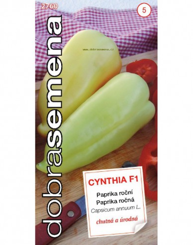 Dobrá semená Paprika  Cynthia F1