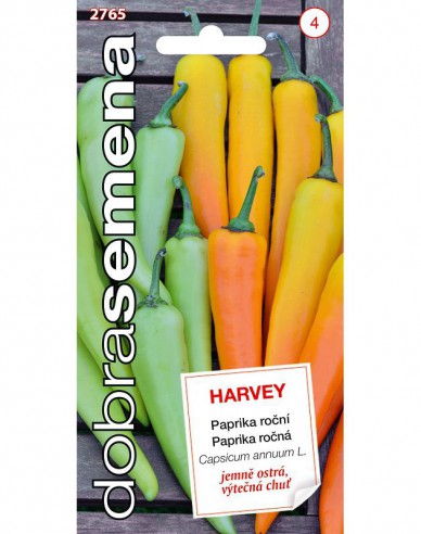 Dobrá semená Paprika Harvey