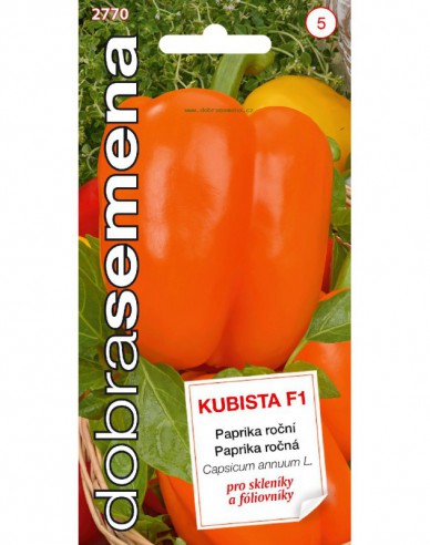 Dobrá semená Paprika Kubista F1