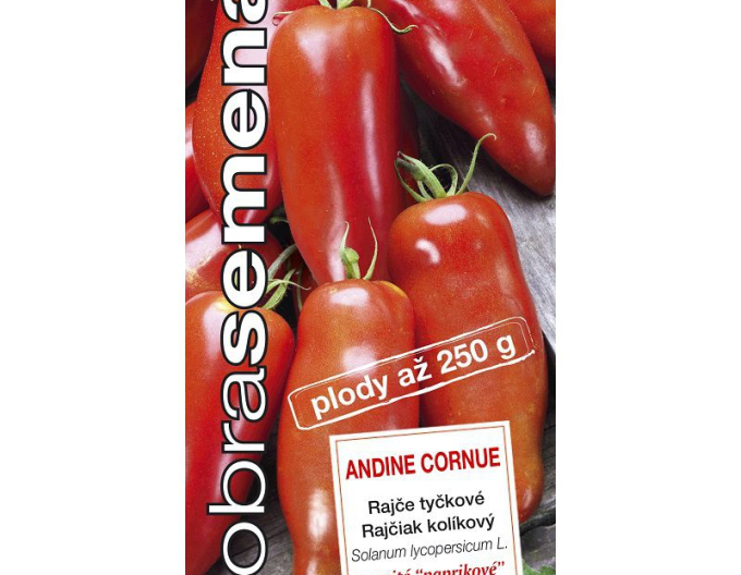 Dobrá semená Stabtomate Andine Cornue