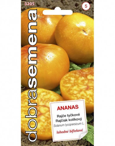 Dobrá semená Stabtomate gelb Ananas