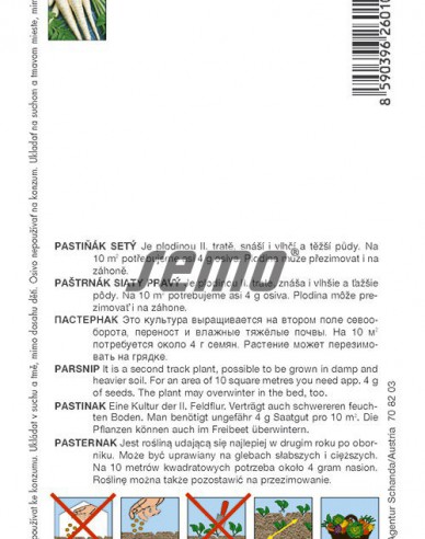Semo  Pastinake Langer Weißer
