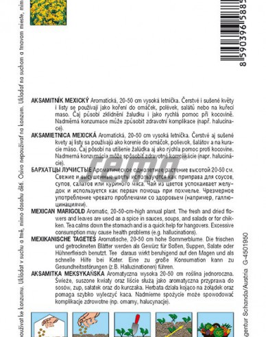 Semo Tagetes Mexicana