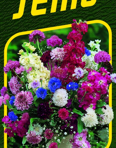 Saatgut Mischung von einjährigen Pflanzen für den Schnitt