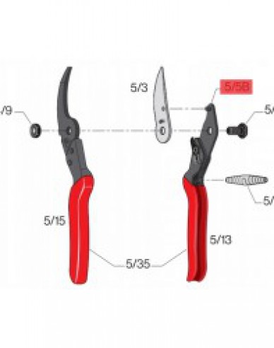 FELCO 5/5B Klingen-Niet