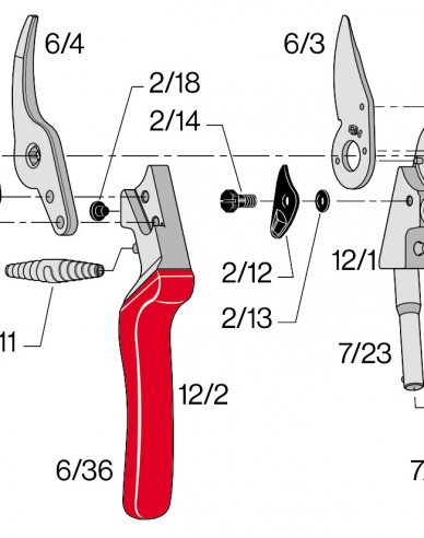 Felco 6/7 Schraube für Zahnsegment (Felco 6)