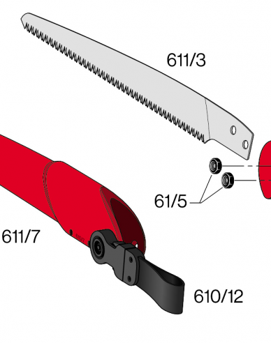 Felco 61/4 Schraube 611