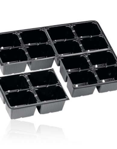 Anzuchtschale mit 16 Zellen