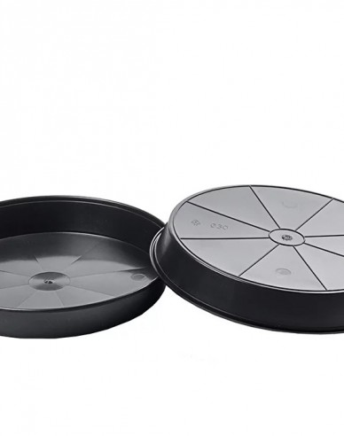 Pflanzenuntersetzer 30cm schwarz