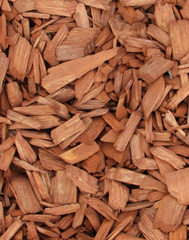 Floria Dekorative Holzspäne braun 70l