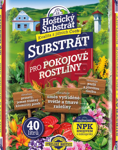 Hoštický Substrat für Zimmerpflanzen 40l
