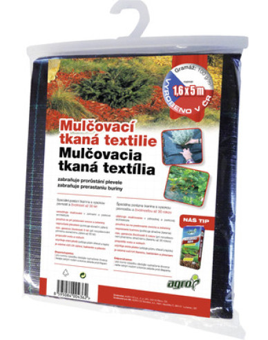 Gewebestoff schwarz 100g, 1,6 x 5m