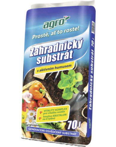 Agro Gartenbausubstrat 70l
