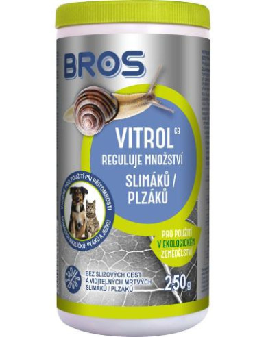 Bros Vitrol GB 250 - Präparat gegen Schnecken