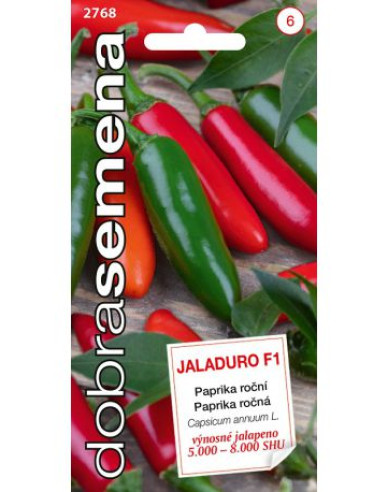 Dobrá semená Paprika Jaladuro