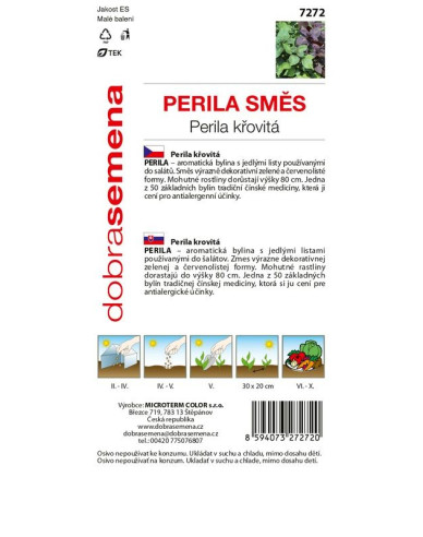 Dobrá semená Perilla