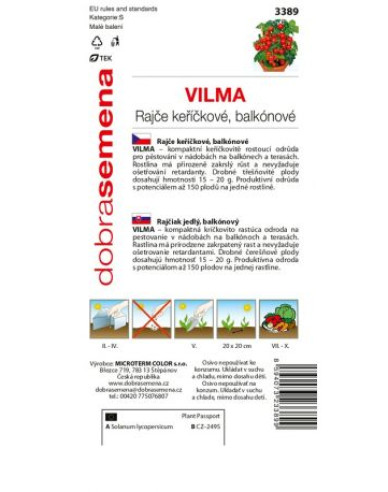 Dobrá semená  Buschtomate Wilma