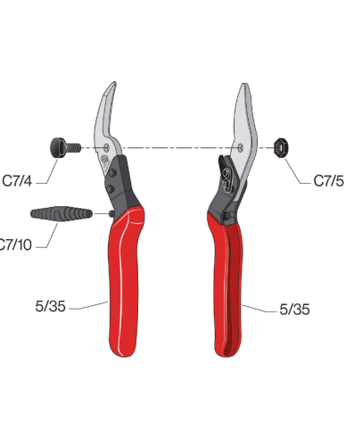 FELCO CP - Universalschere für die Werkstatt
