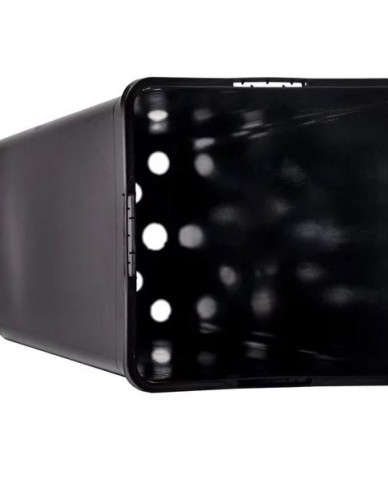 Quadratischer Kunststofftopf 5l, 18 x 21,5 cm