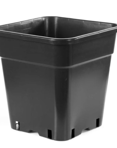 Quadratischer Blumentopf aus Kunststoff 18L, 30 x 31 cm