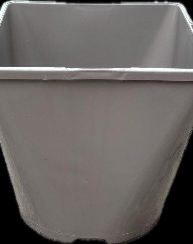 Kunststoff-Blumentopf Quadratisch rund 2l, 14 x 14 cm