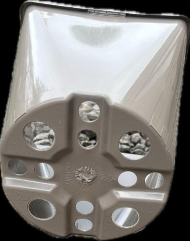 Kunststoff-Blumentopf Quadratisch rund 2l, 14 x 14 cm