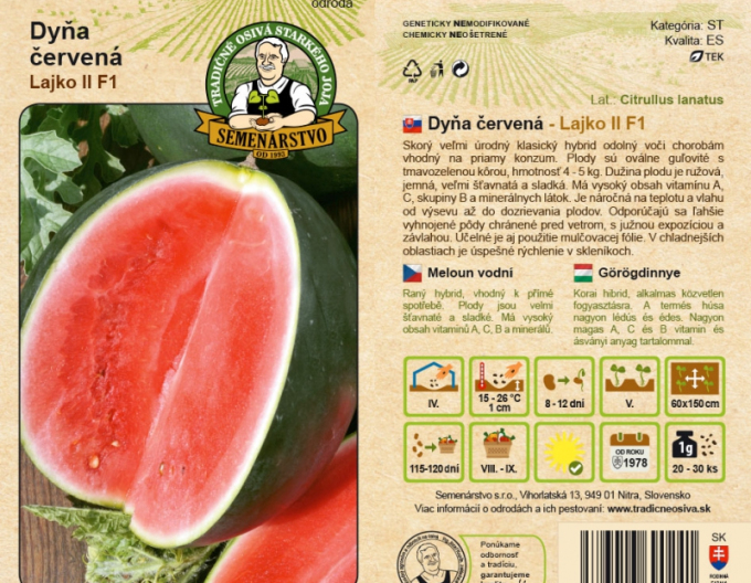 Wassermelone Lajko II F1