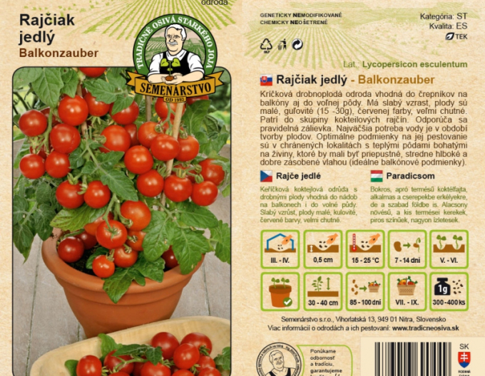 Buschtomate Balkonzauber