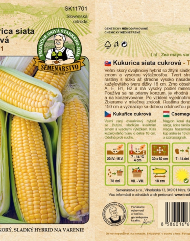 Zuckermais Tauris F1